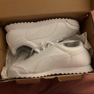 Kids White Sneakers